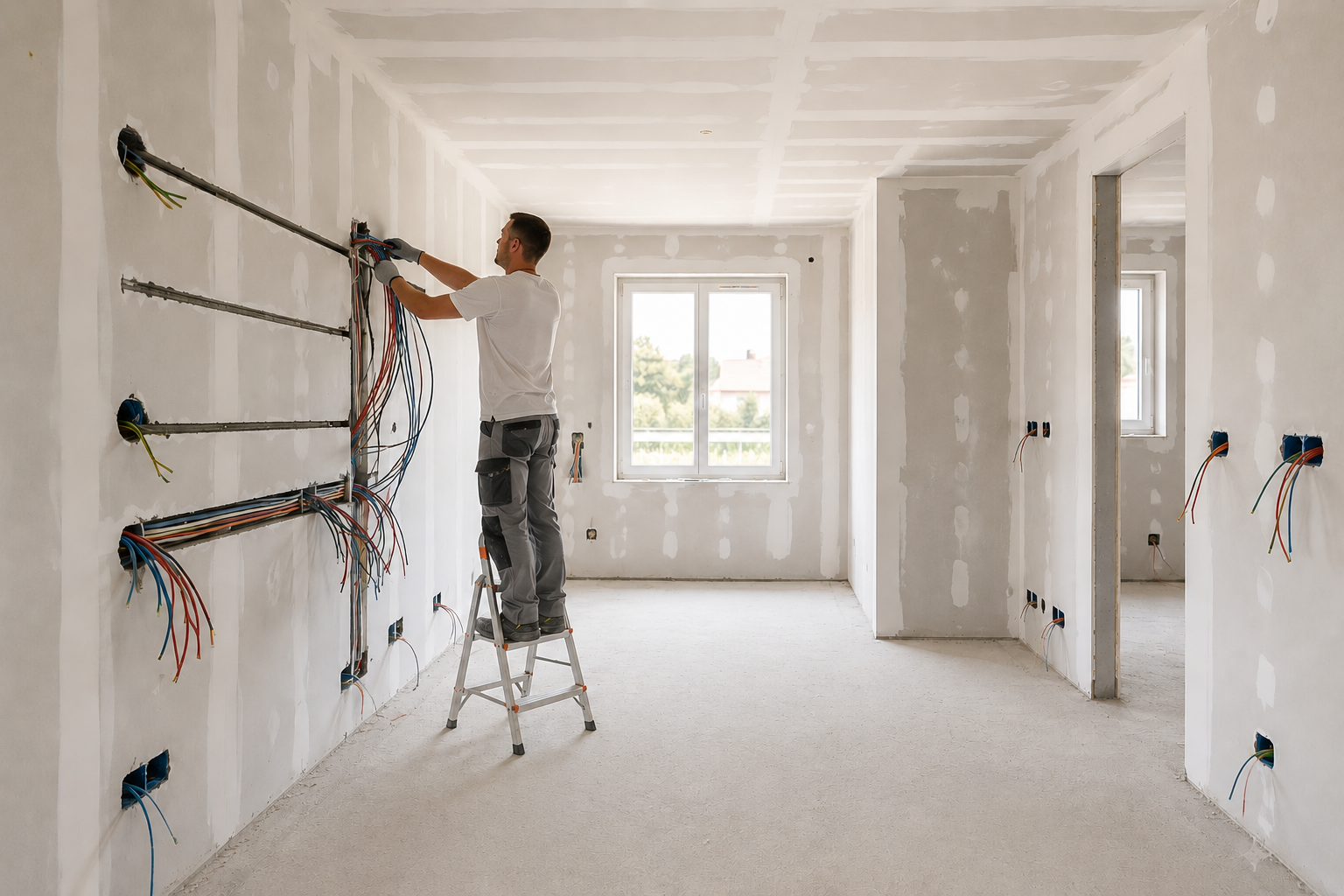 Travaux électriques lors d'une rénovation complète : guide pratique